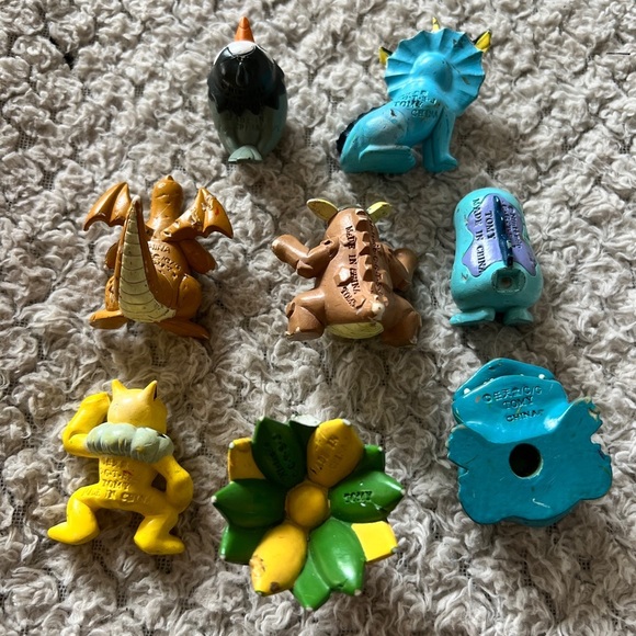 Lot of 8 Tomy Pokémon Figures Dragonite, Vaporeon, Hypno & More Vintage Rare! - Picture 2 of 14